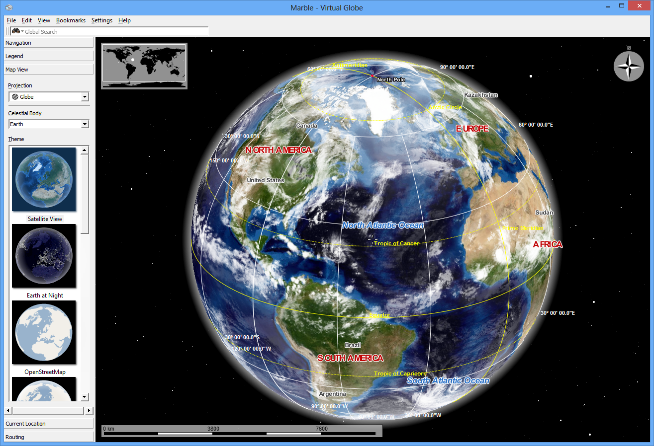 Google earth 7.1.8.3036
